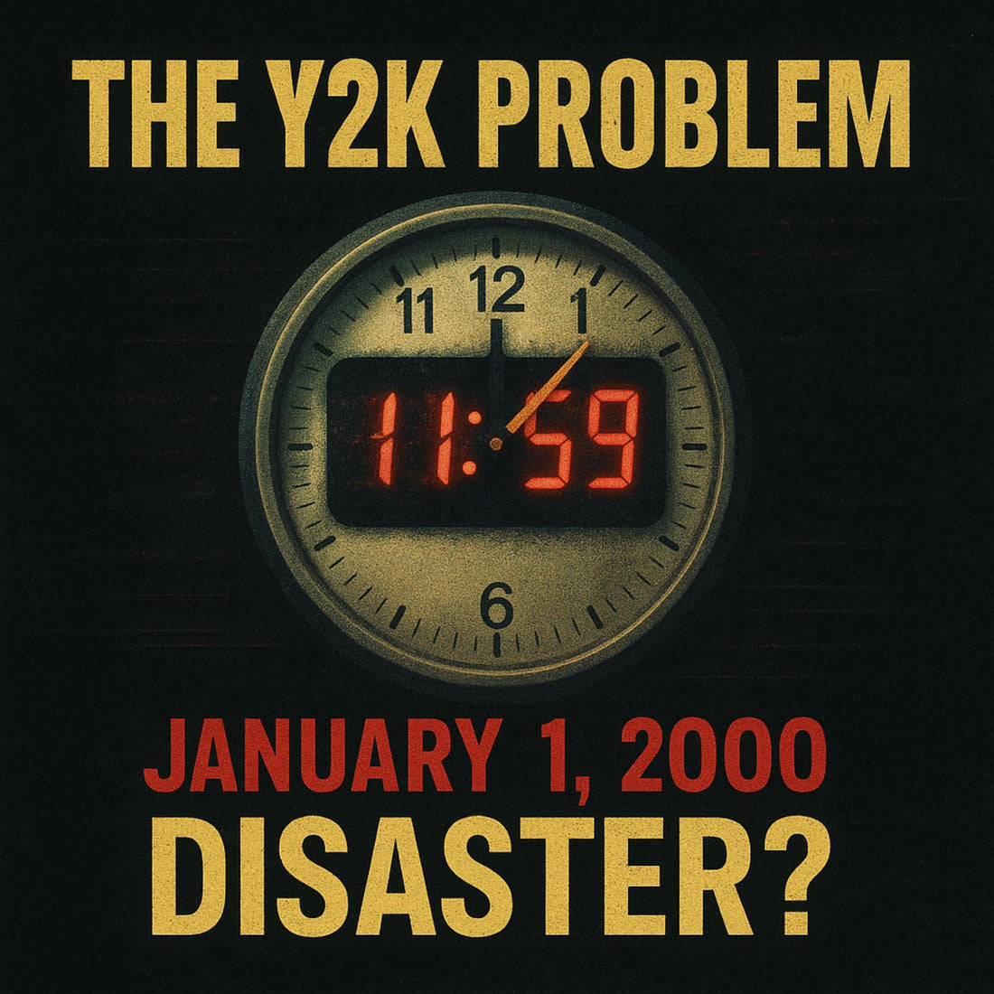 The Y2K Millennium Bug — When the World Held Its Breath