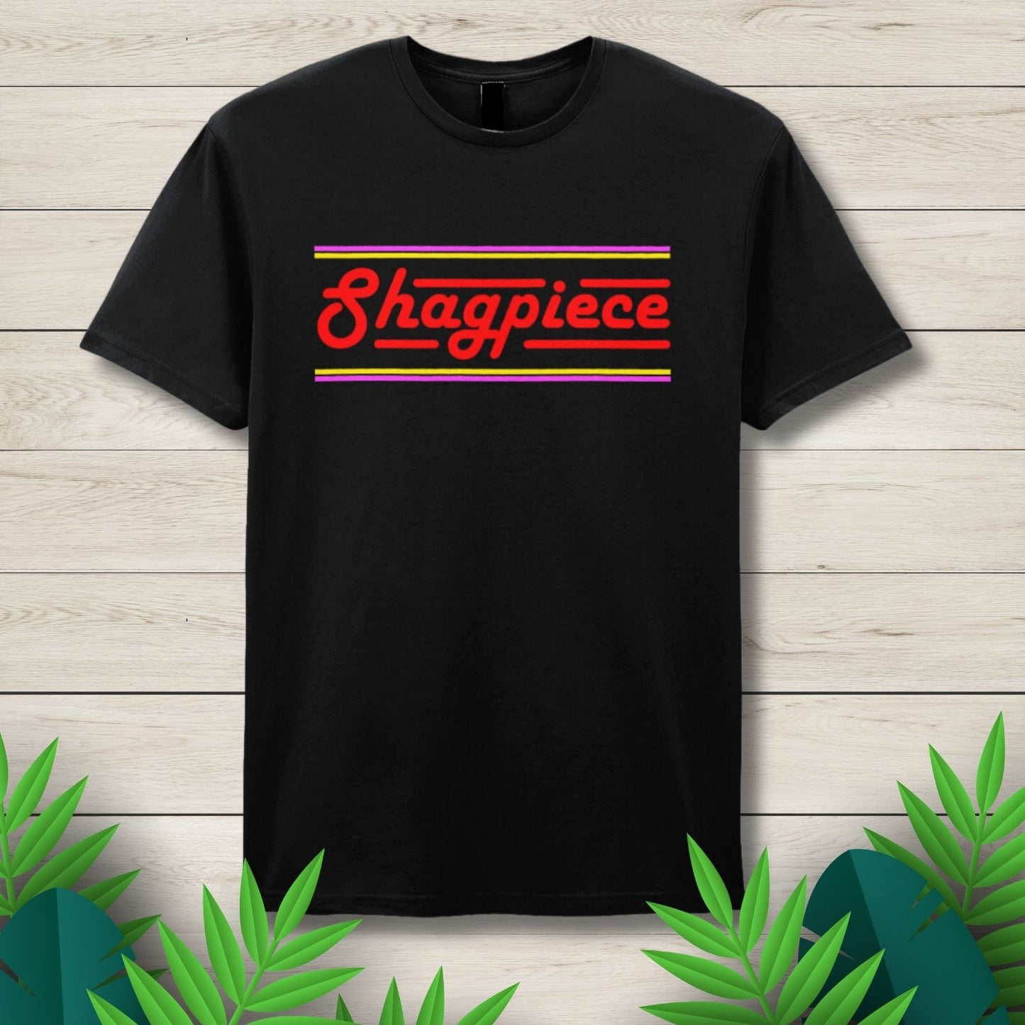 Shagpiece Funny Disco Inspired Nostalgic Unisex T shirt