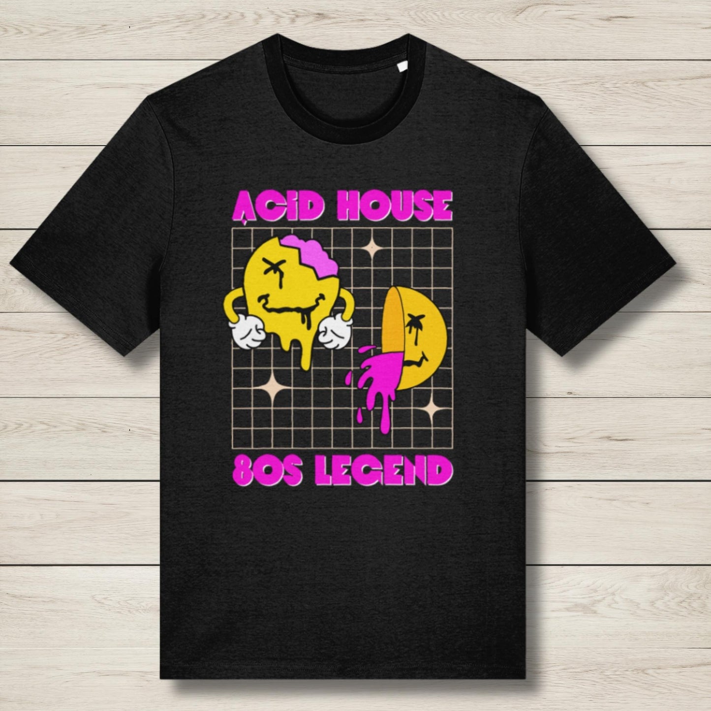 acid house 80s legend premium graphic tee