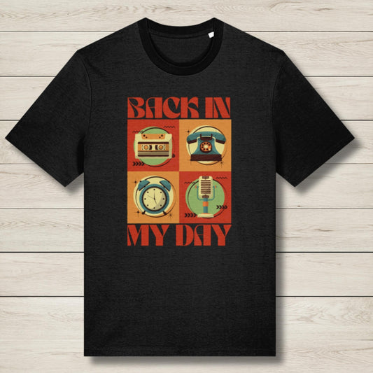 back in my day premium graphic tee