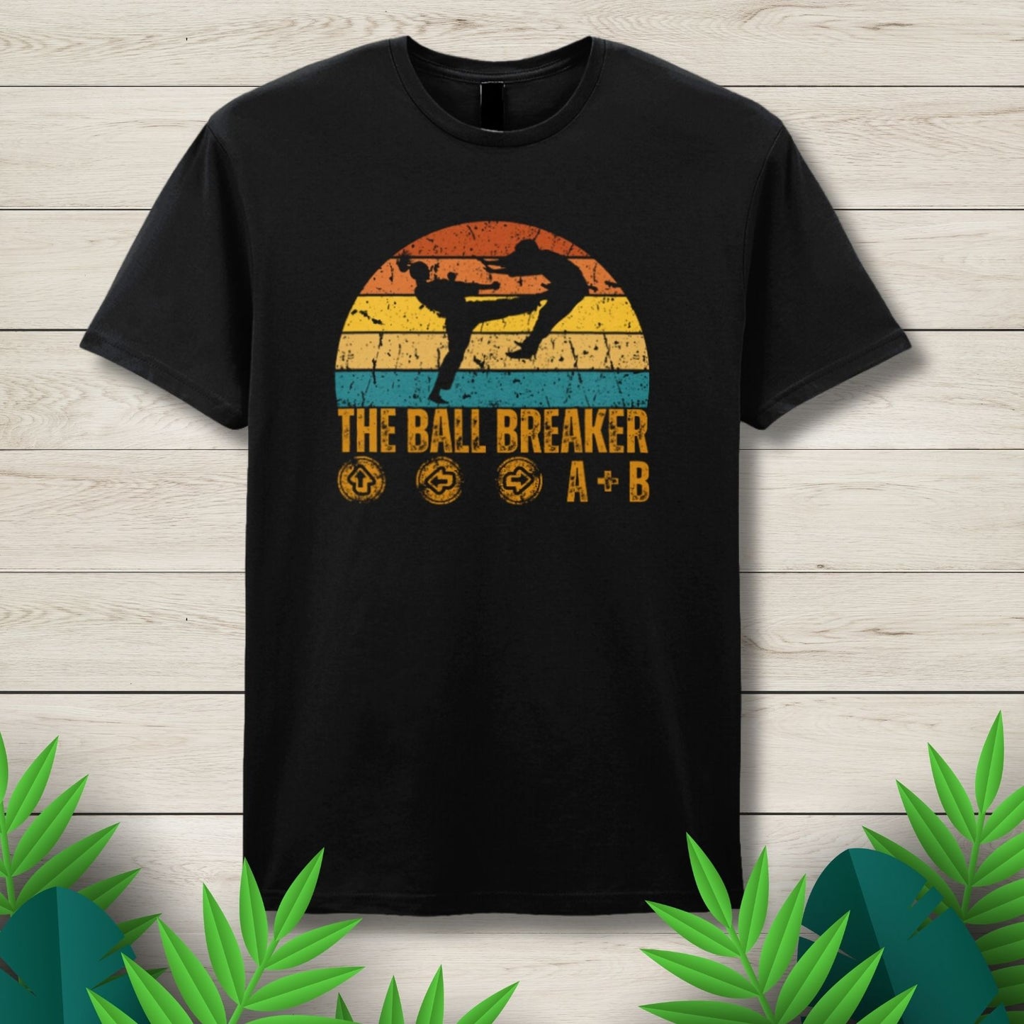 The Ball Breaker Retro Gaming Inspired Unisex T Shirt