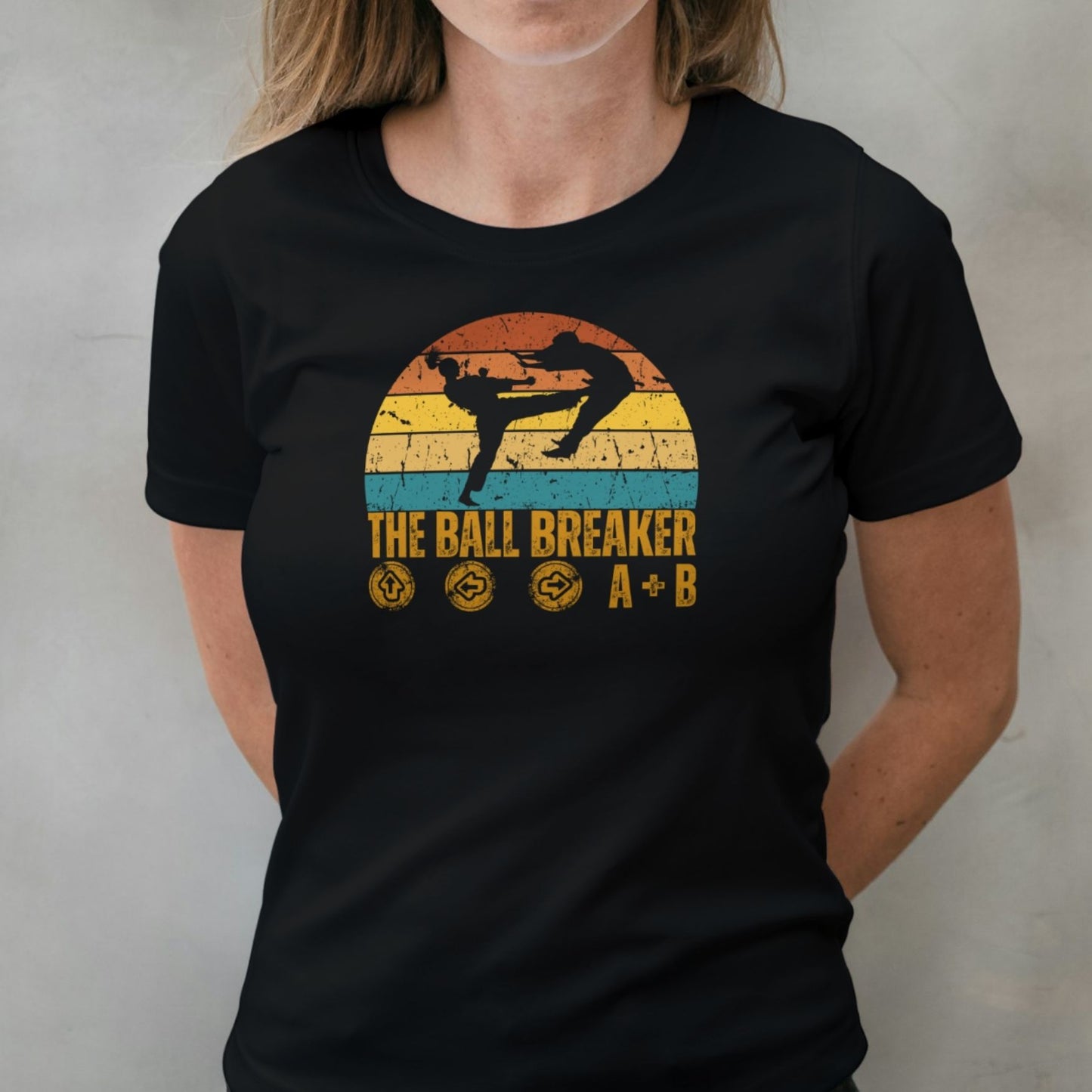 The Ball Breaker Retro Gaming Inspired Unisex T Shirt
