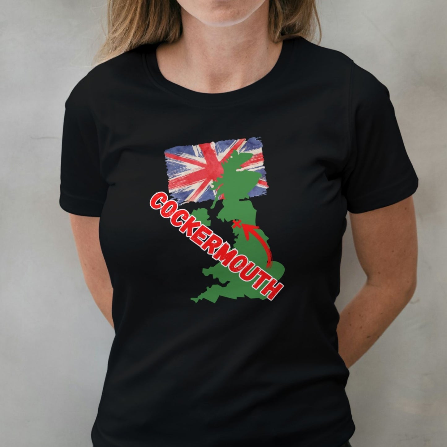 cockermouth woman wearing