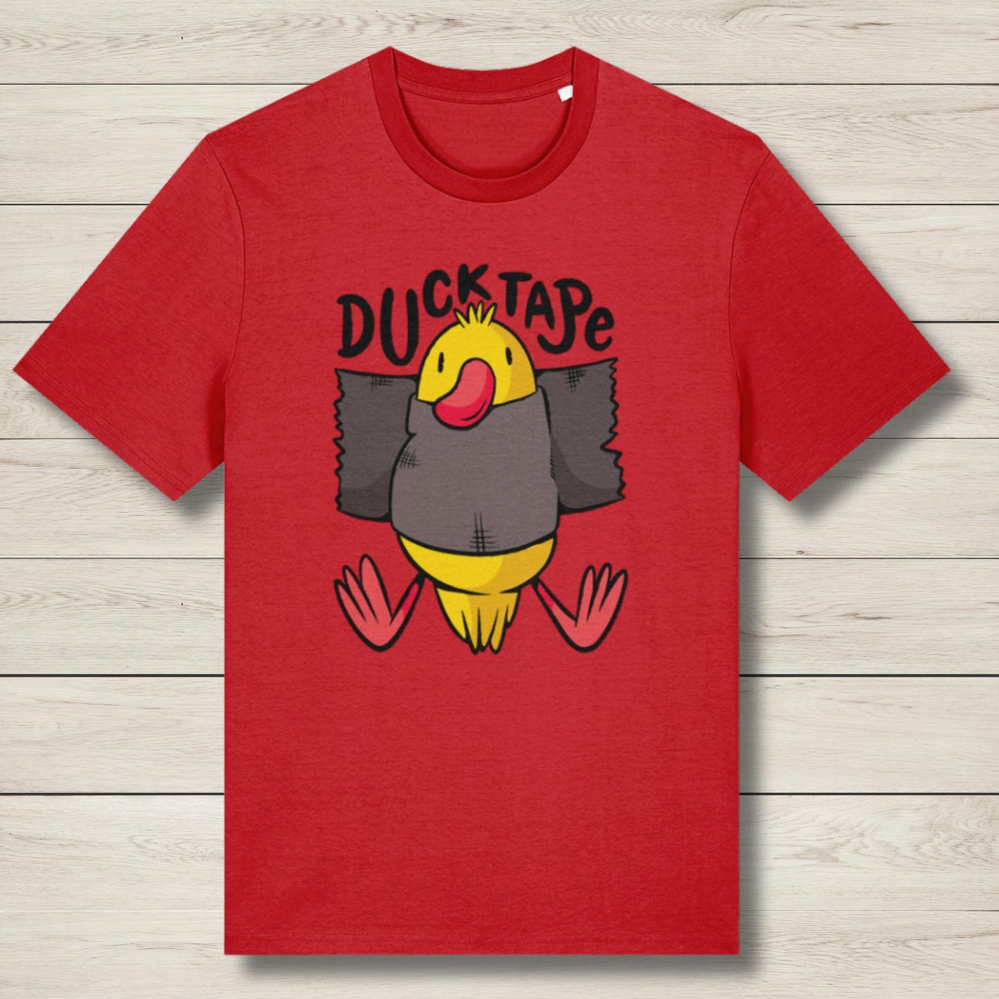 duck tape red premium graphic tee