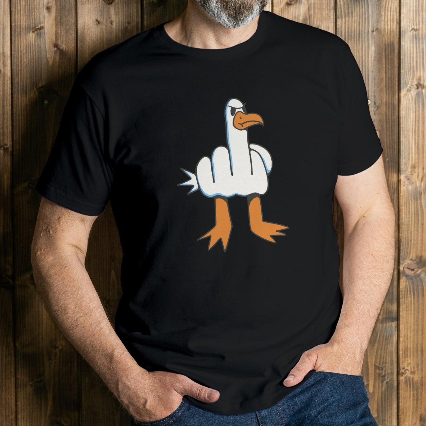 Funny Duck You Premium Unisex Graphic Tee