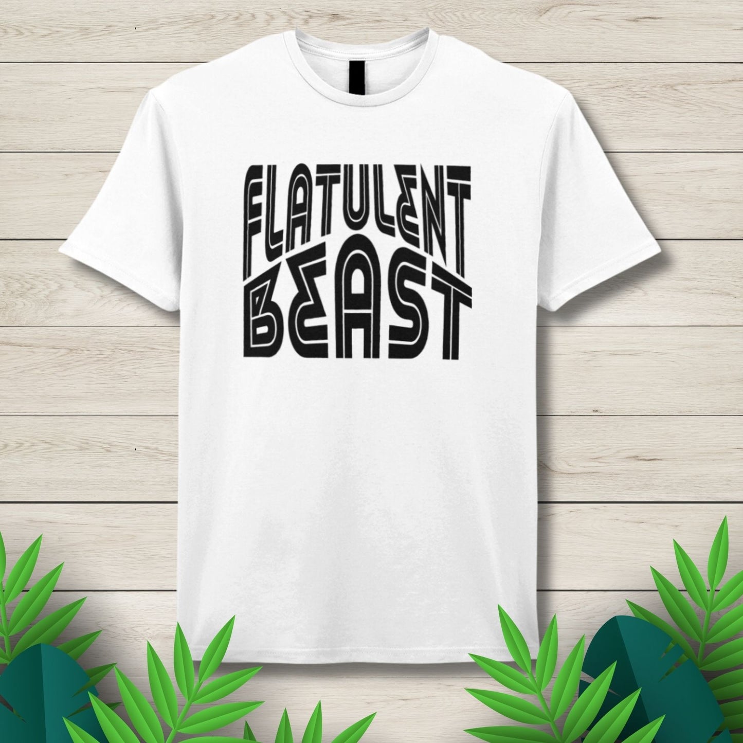 Flatulent Beast Black Unisex T Shirt
