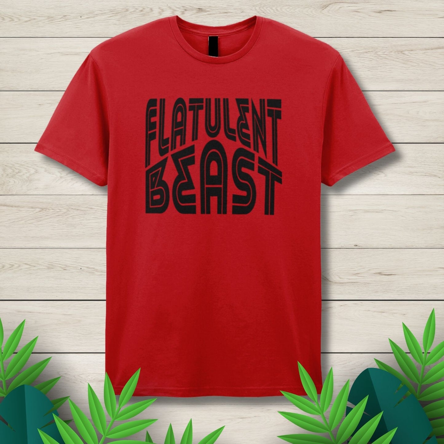 Flatulent Beast Black Unisex T Shirt