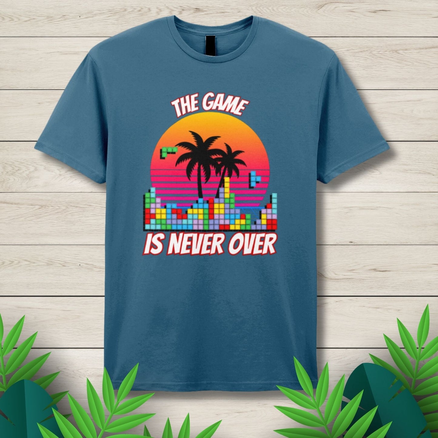 The Game Is Never Over Unisex Gaming T Shirt