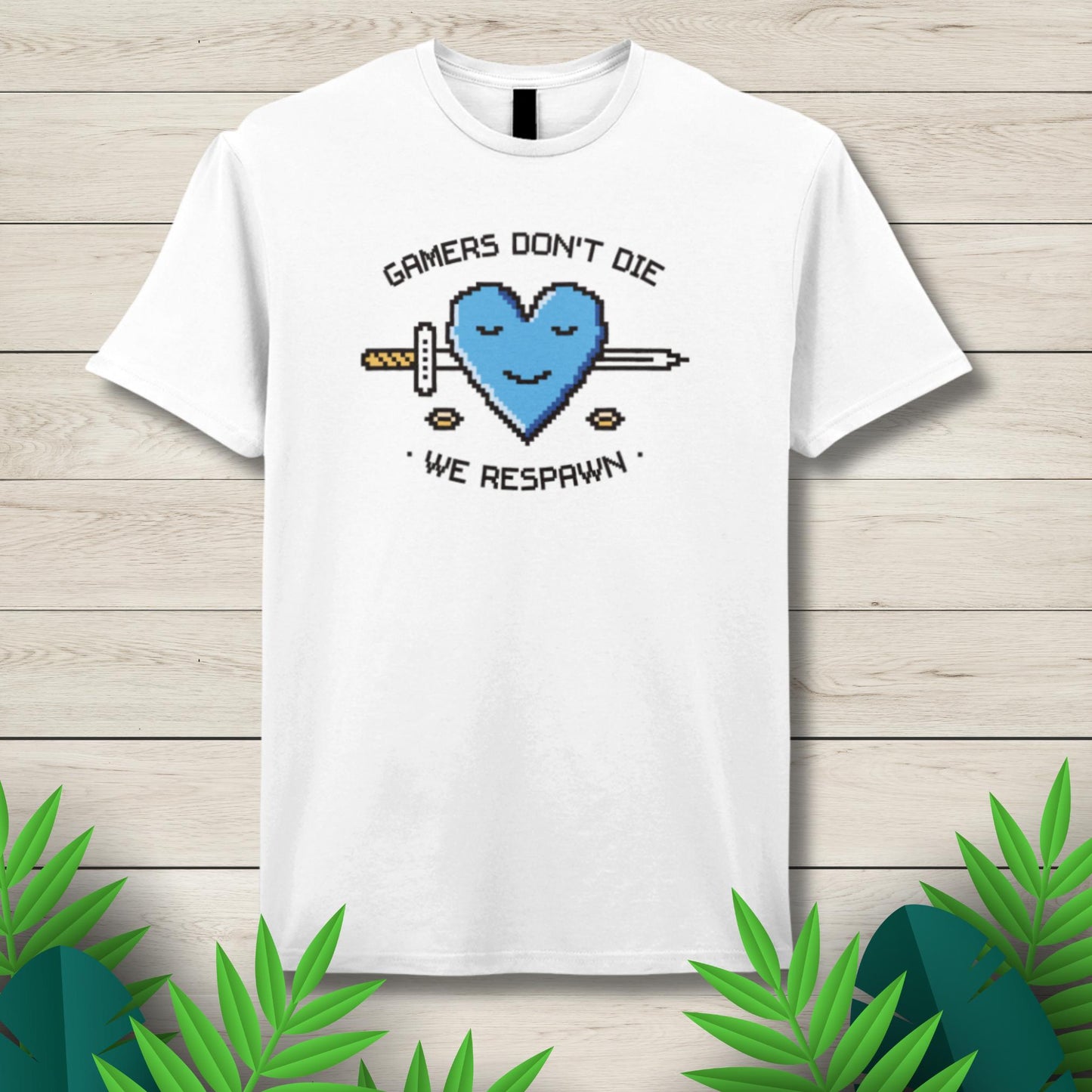 gamers dont die graphic tee