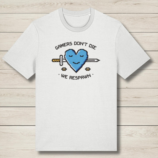 gamers dont die premium graphic tee