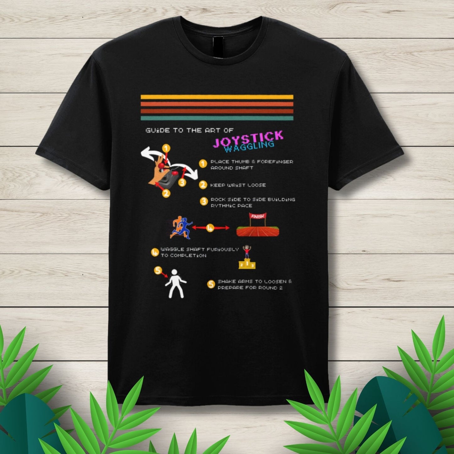 Retro Style Guide To Joystick Waggling Unisex T Shirt
