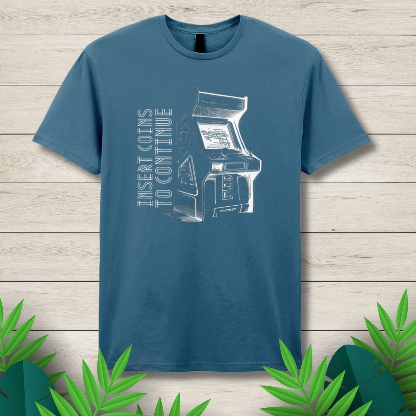 Insert Coins To Continue Retro Gaming Unisex T Shirt