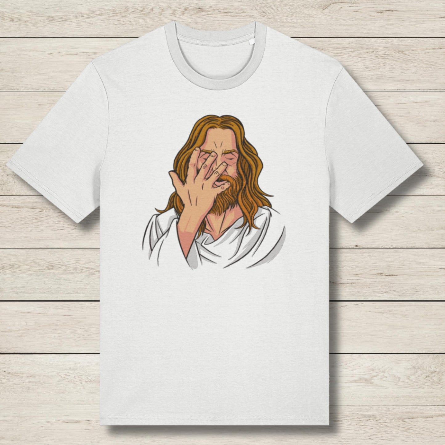 jesus ashamed premium graphic tee