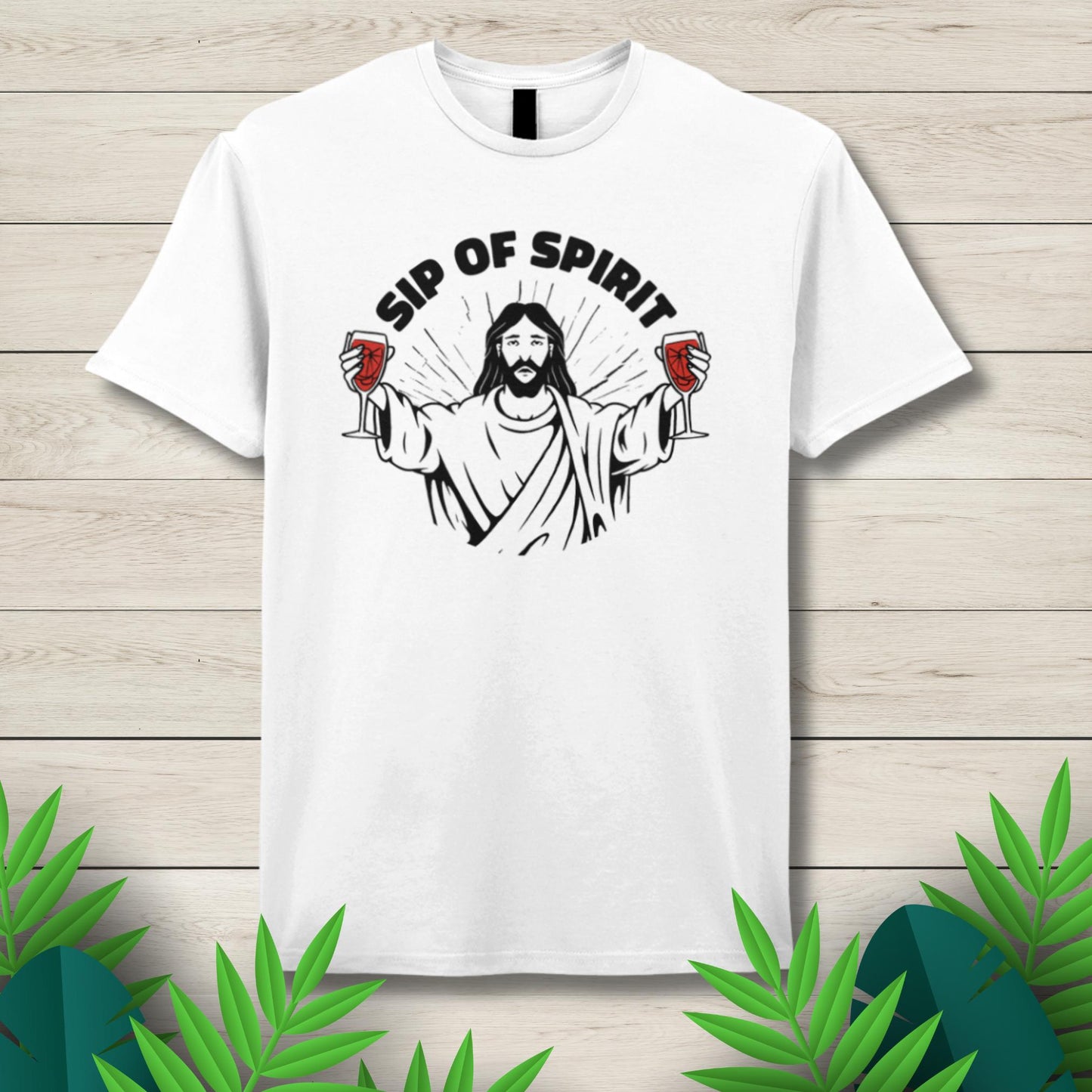 jesus drinker t shirt