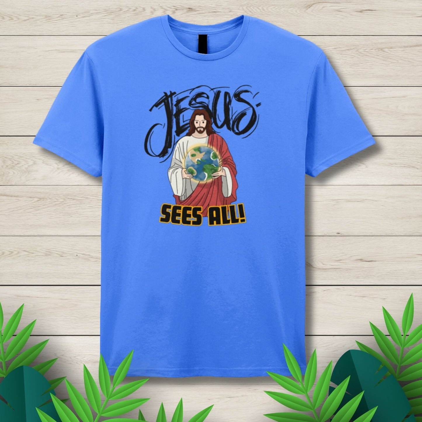 Jesus Sees All Unisex T Shirt