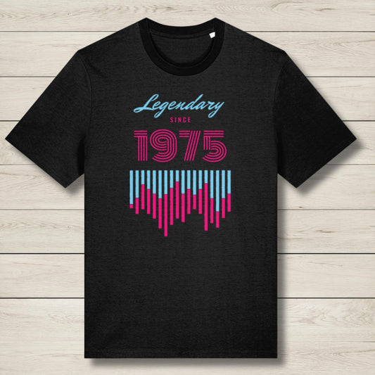 legendary since 1975 premium graphic tee