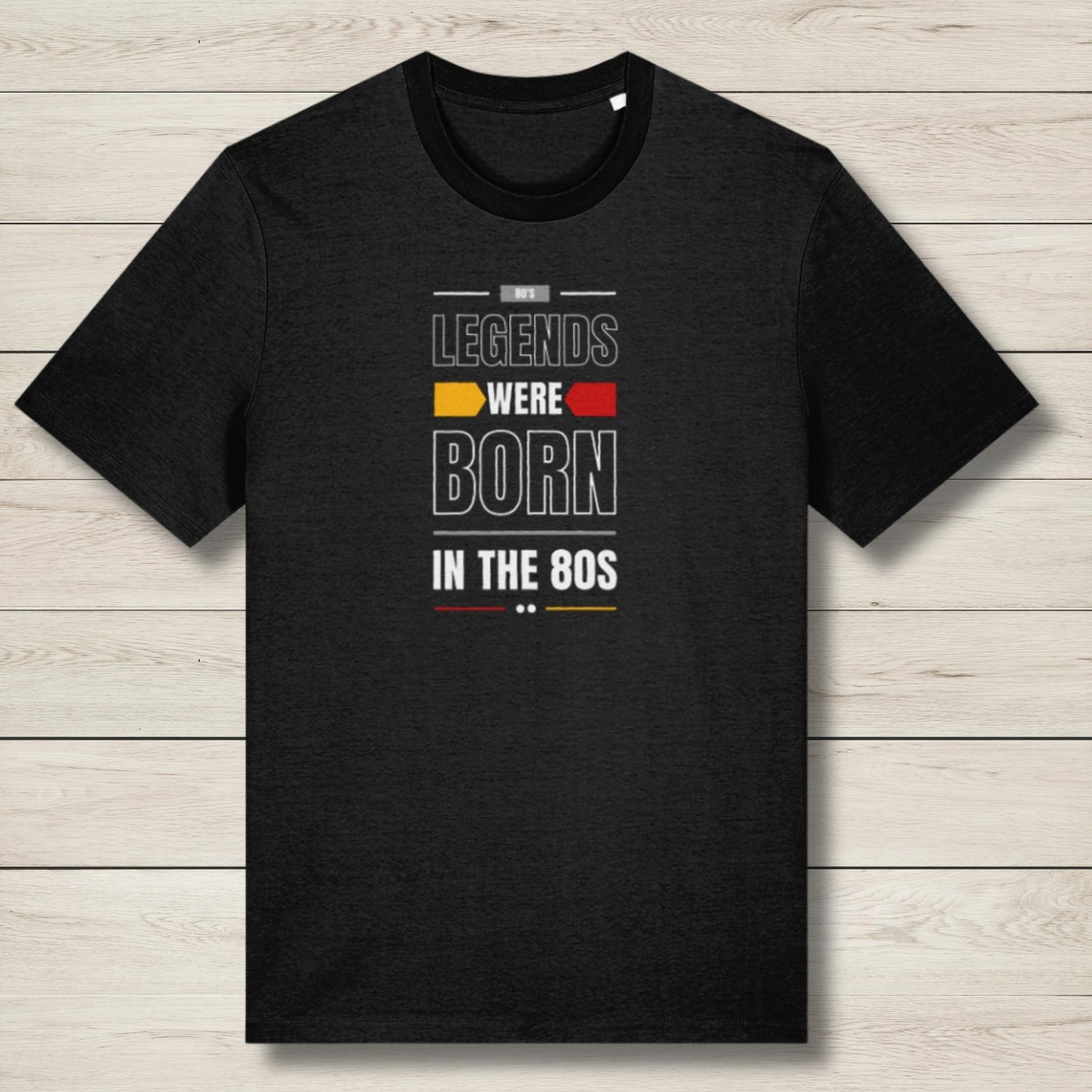 legeneds were born in the 80s premium graphic tee in black