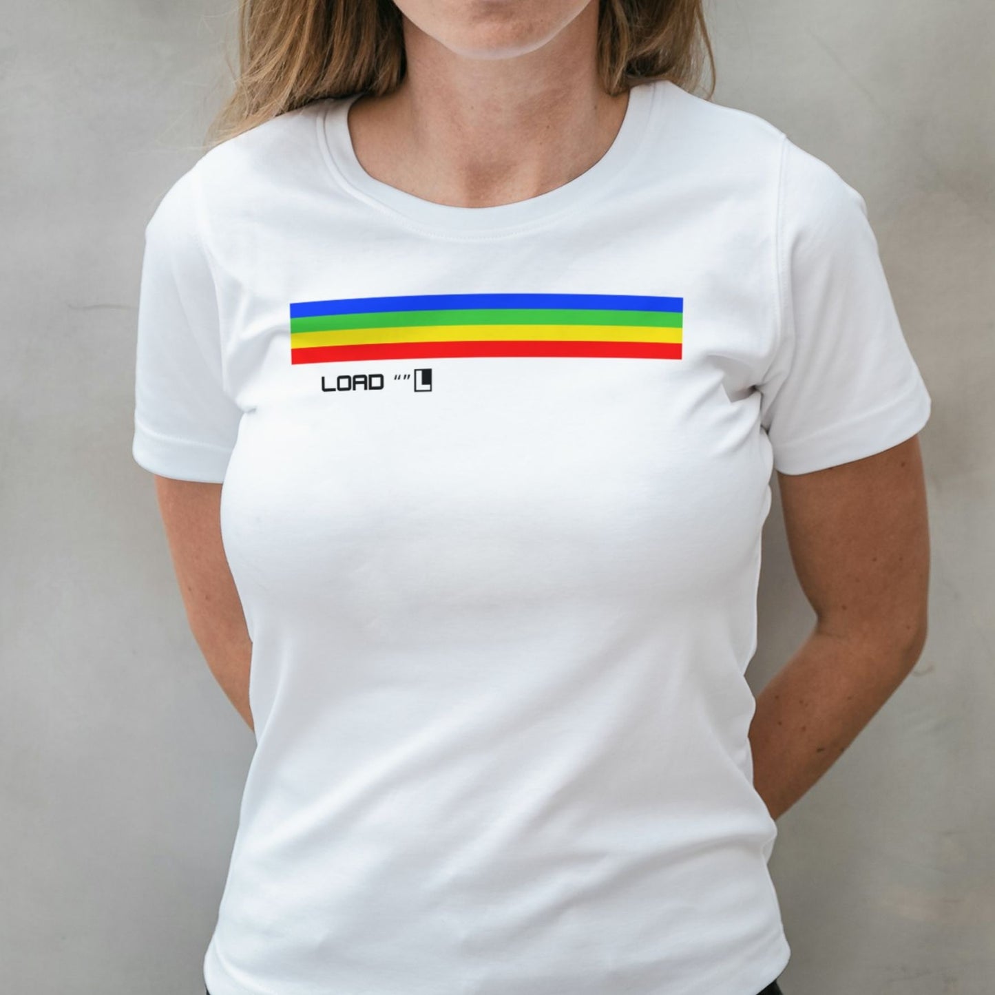 woman wearing spectrum load l