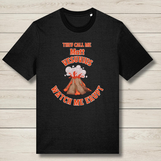 matt vesusvius graphic tee premium