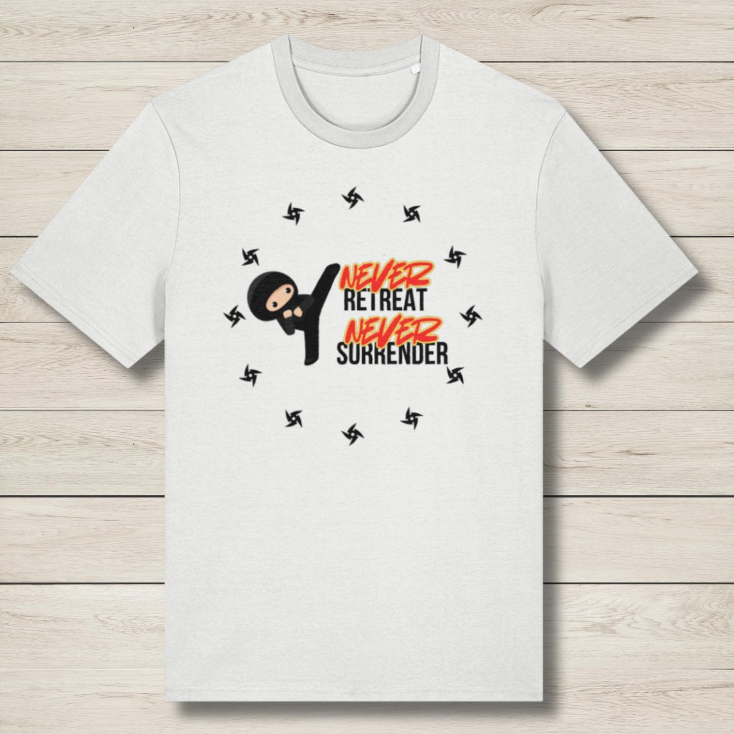no retreat no surrender graphic tee premium