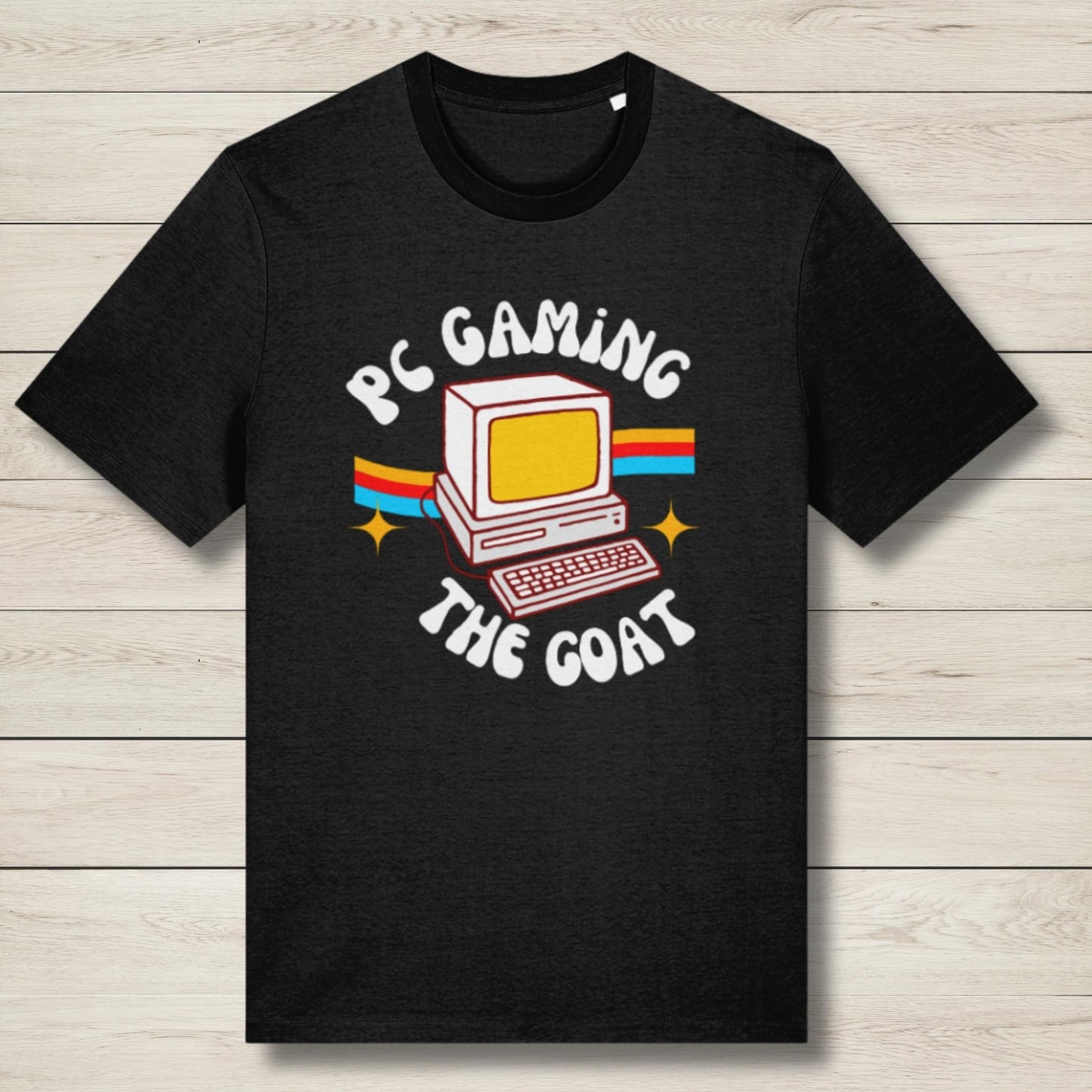 pc gaming the goat premium graphic tee