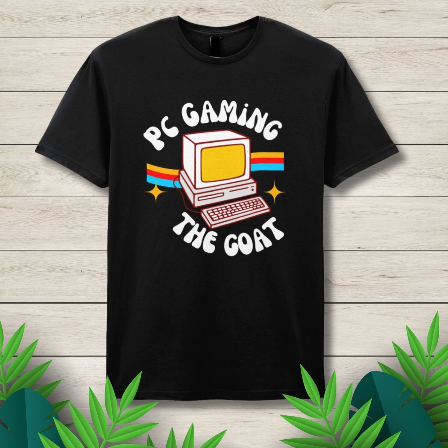 Pc gaming the Goat Retro Gamer Unisex T Shirt