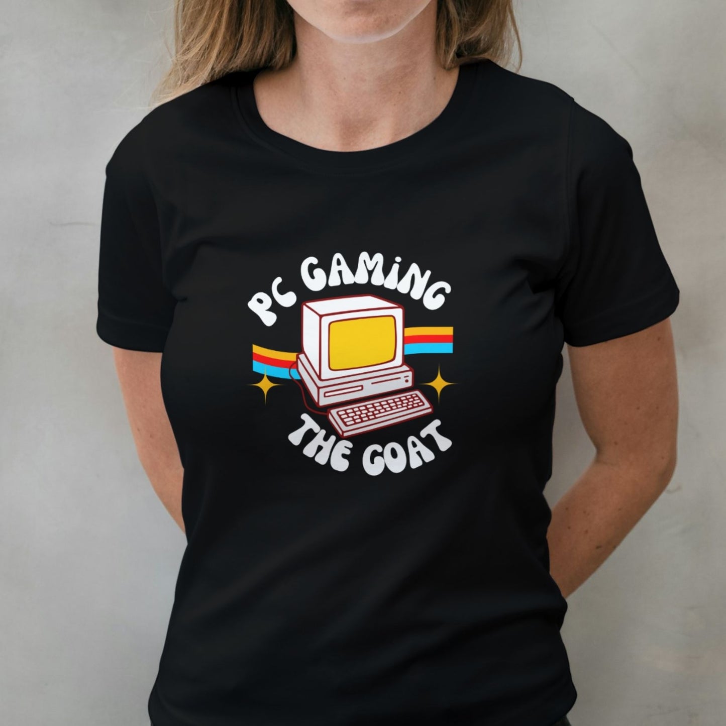Pc gaming the Goat Retro Gamer Unisex T Shirt