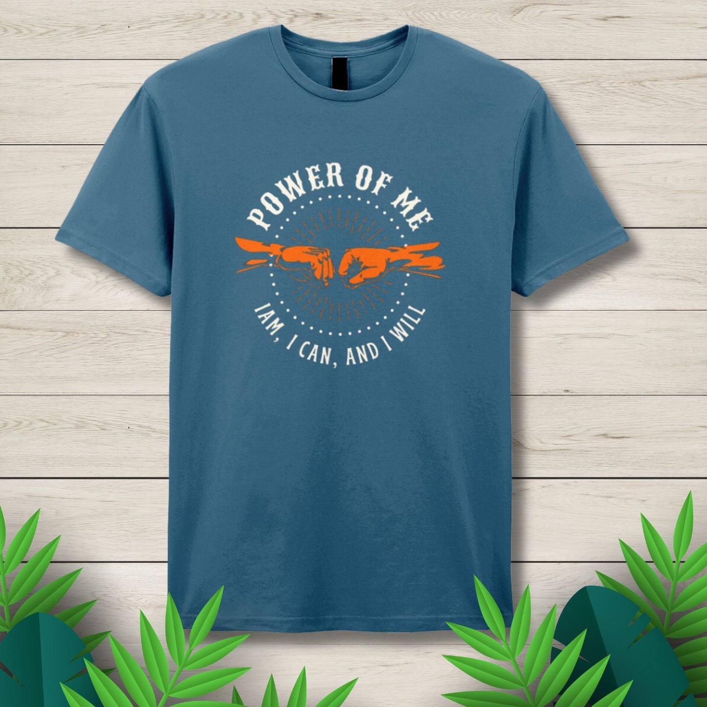Power Of Me Dual Fist Bump Motivational Unisex T shirt