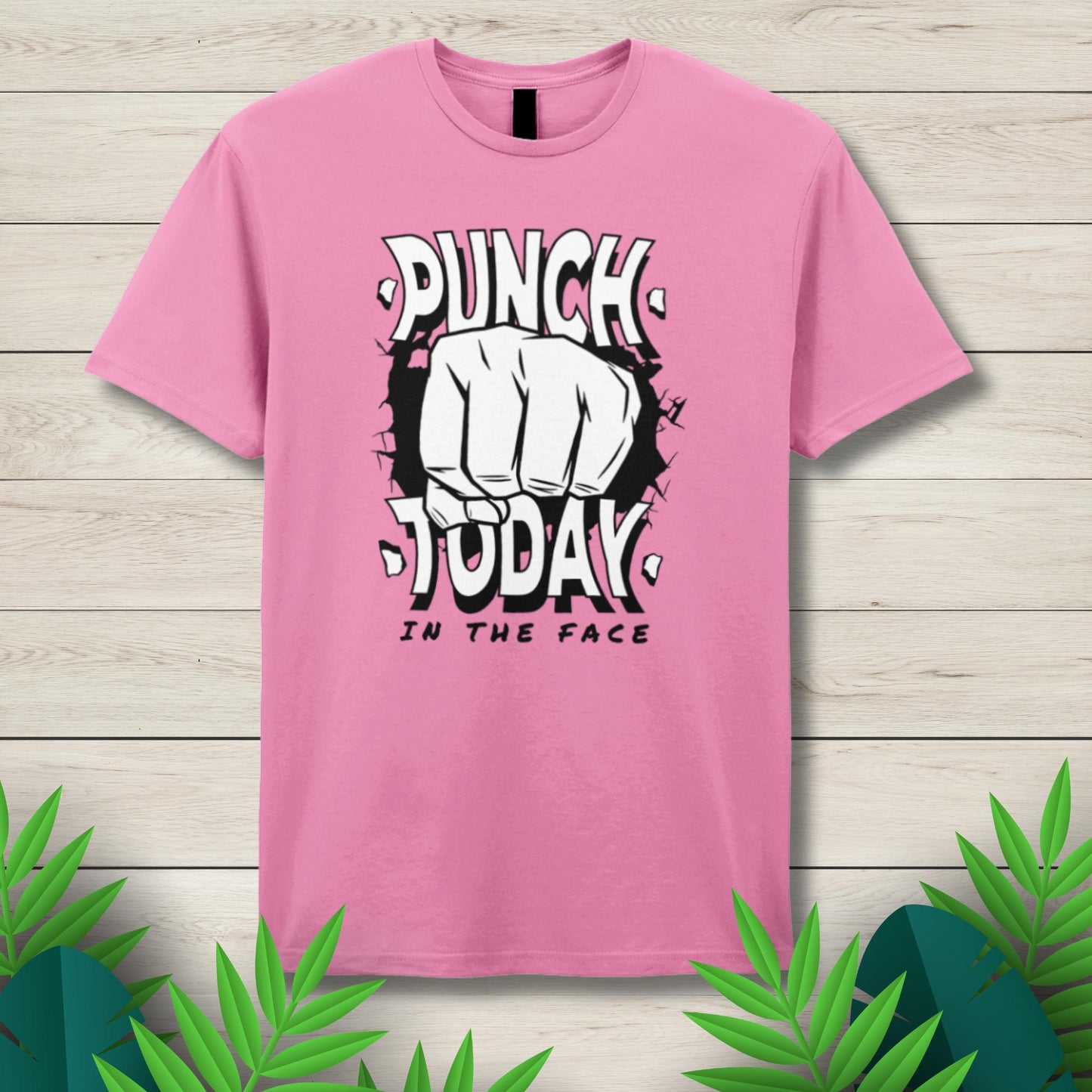 punch today pink t shirt