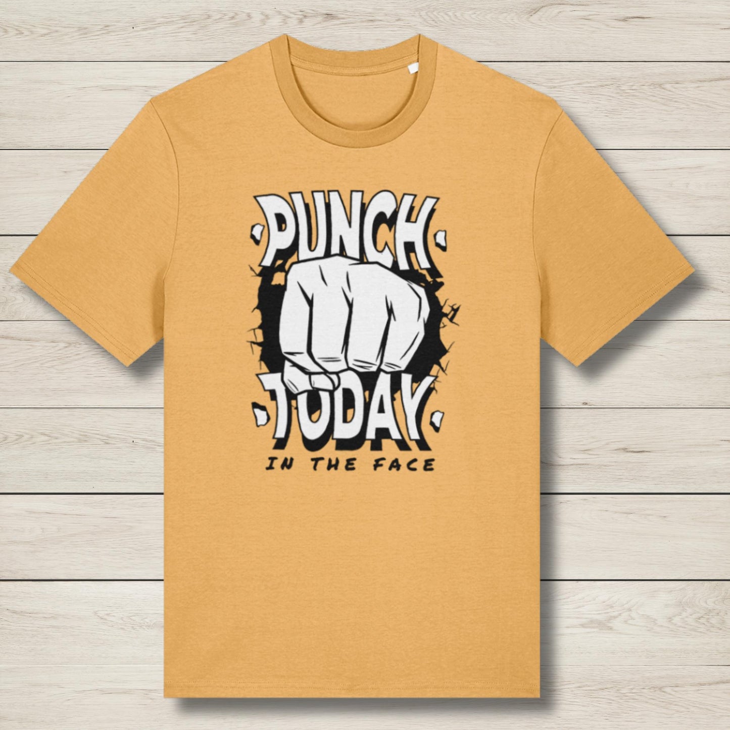 punch yellow premium t shirt