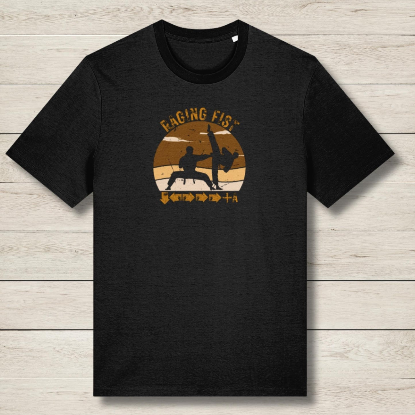 raging fist premium graphic tee