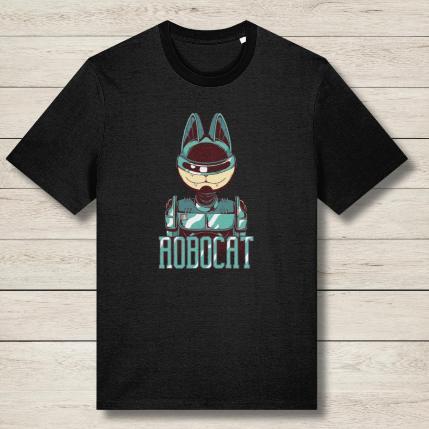 robocat premium  graphic tee