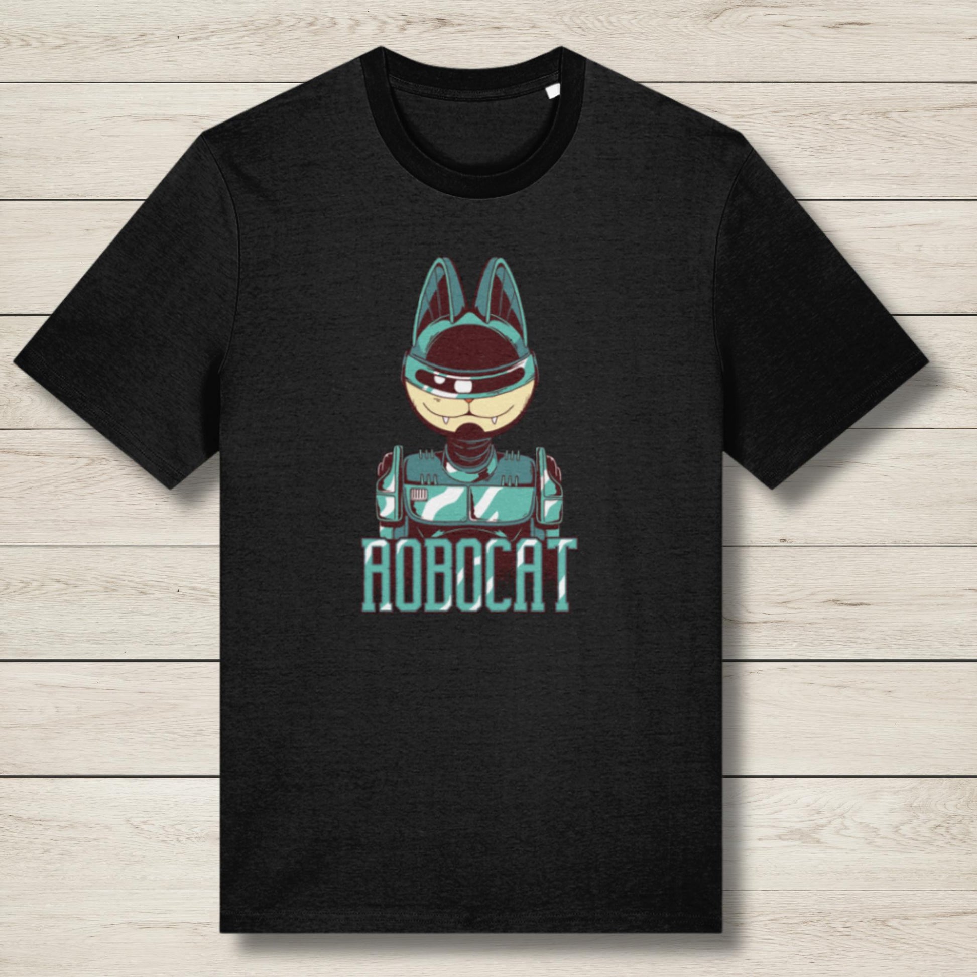 robocat premium  graphic tee