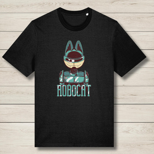 robocat premium  graphic tee