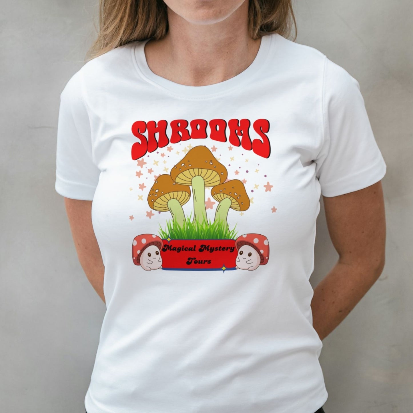 Shrooms Magical Mystery Tours Retro Inspired Unisex T Shirt