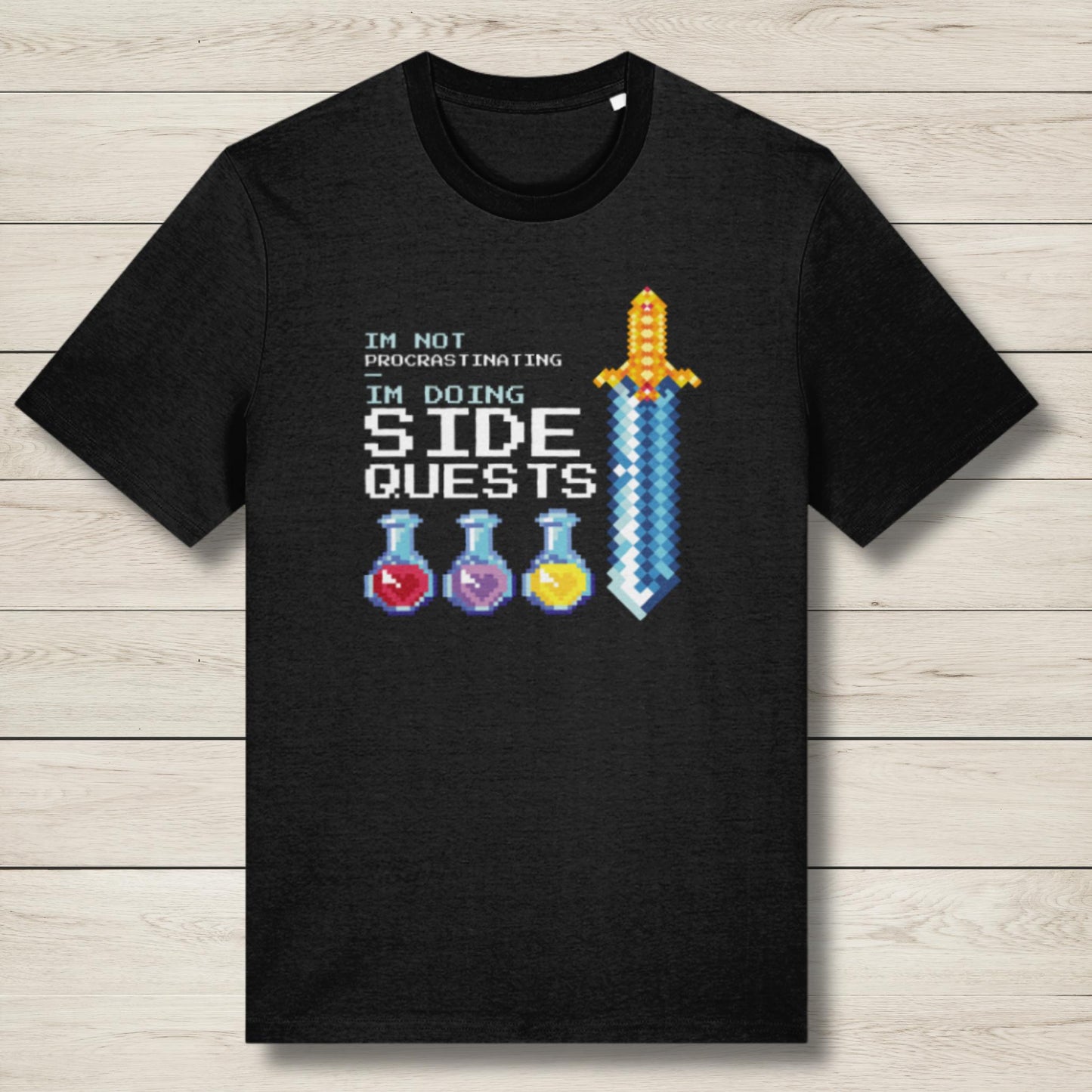 side quests premium graphic tee