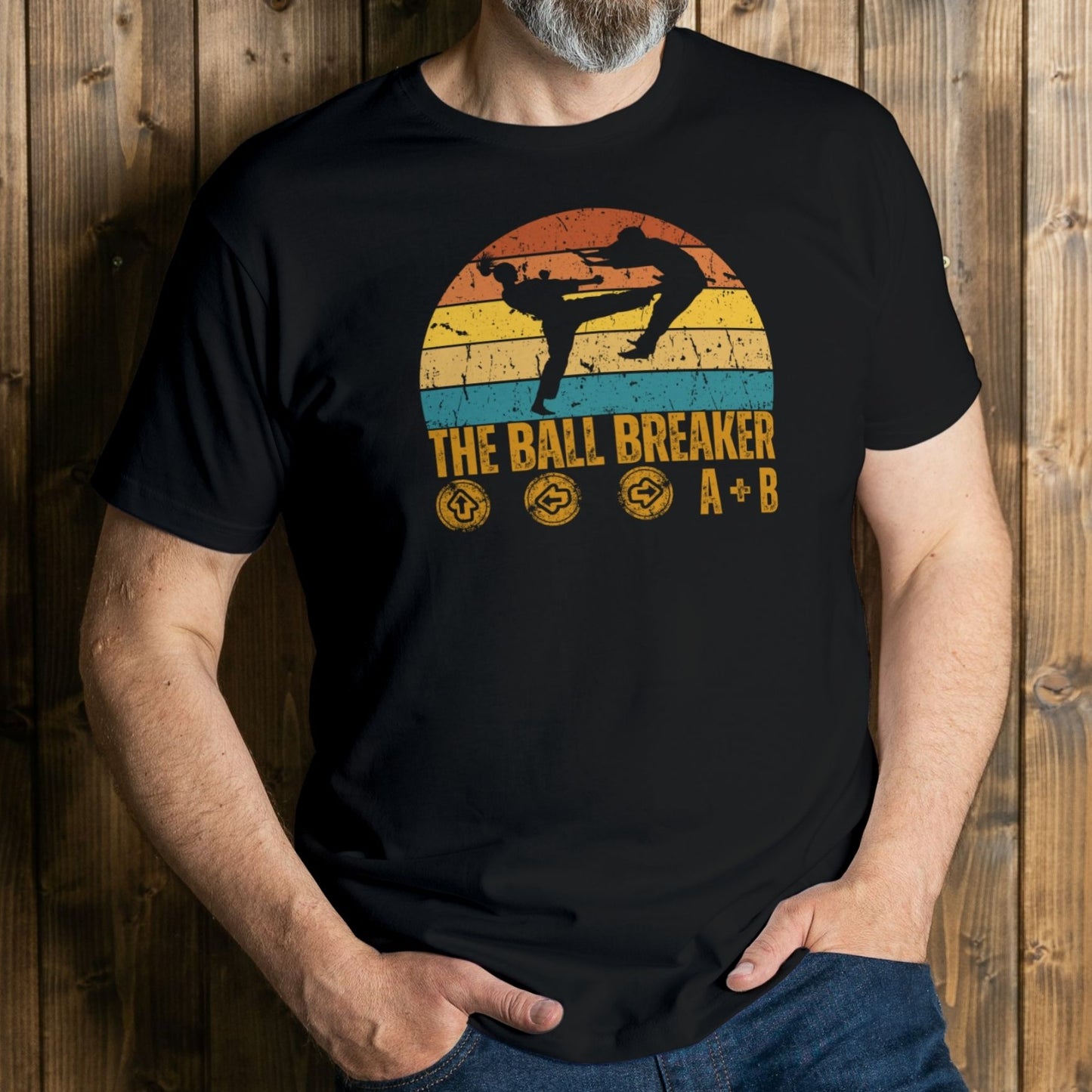 The Ball Breaker Retro Gaming Inspired Unisex T Shirt