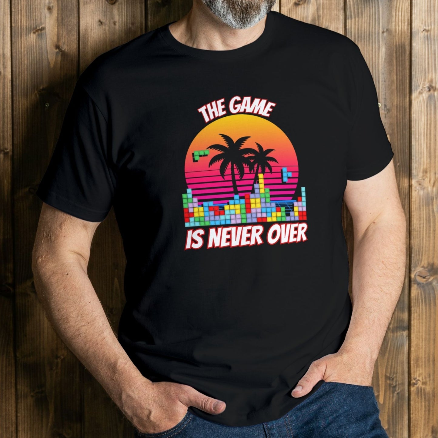 The Game Is Never Over Unisex Gaming T Shirt