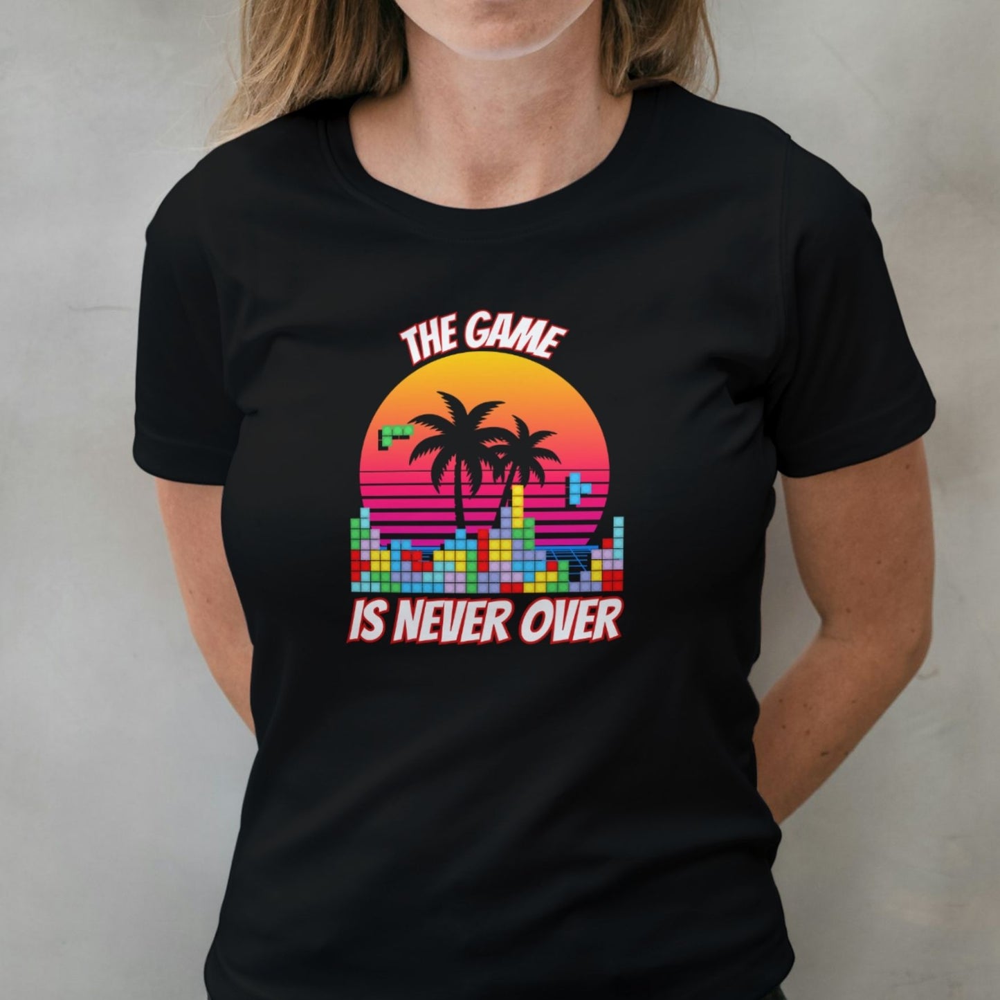 The Game Is Never Over Unisex Gaming T Shirt