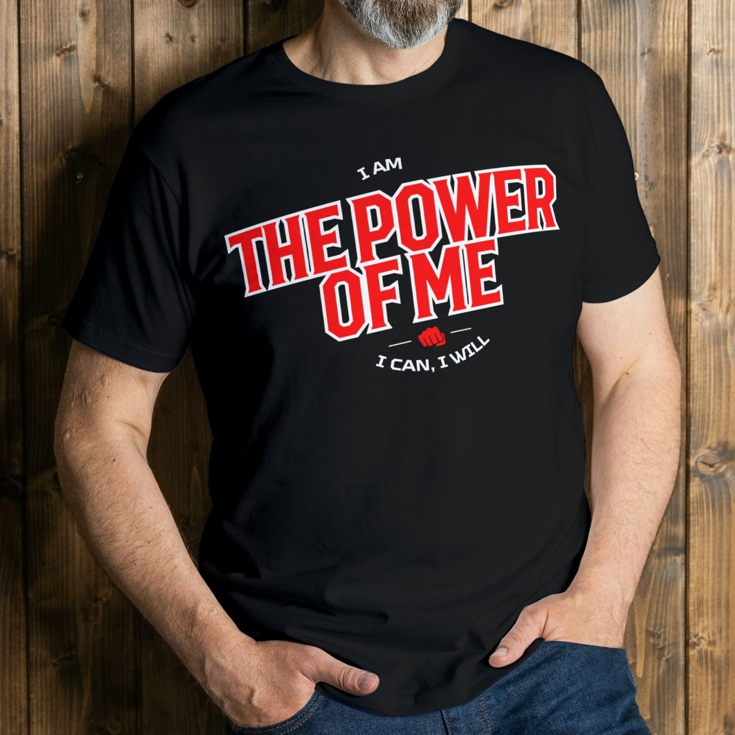 The Power Of Me Strong Words Motivational Unisex T shirt