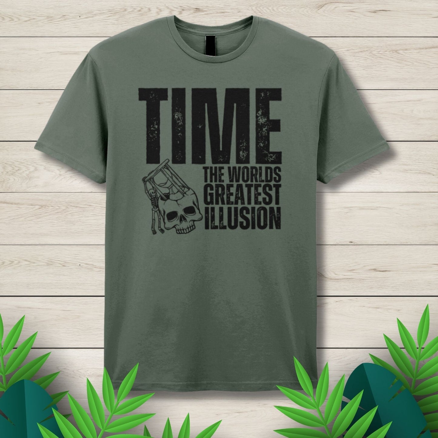 Time - The Worlds Greatest Illusion Unisex T Shirt
