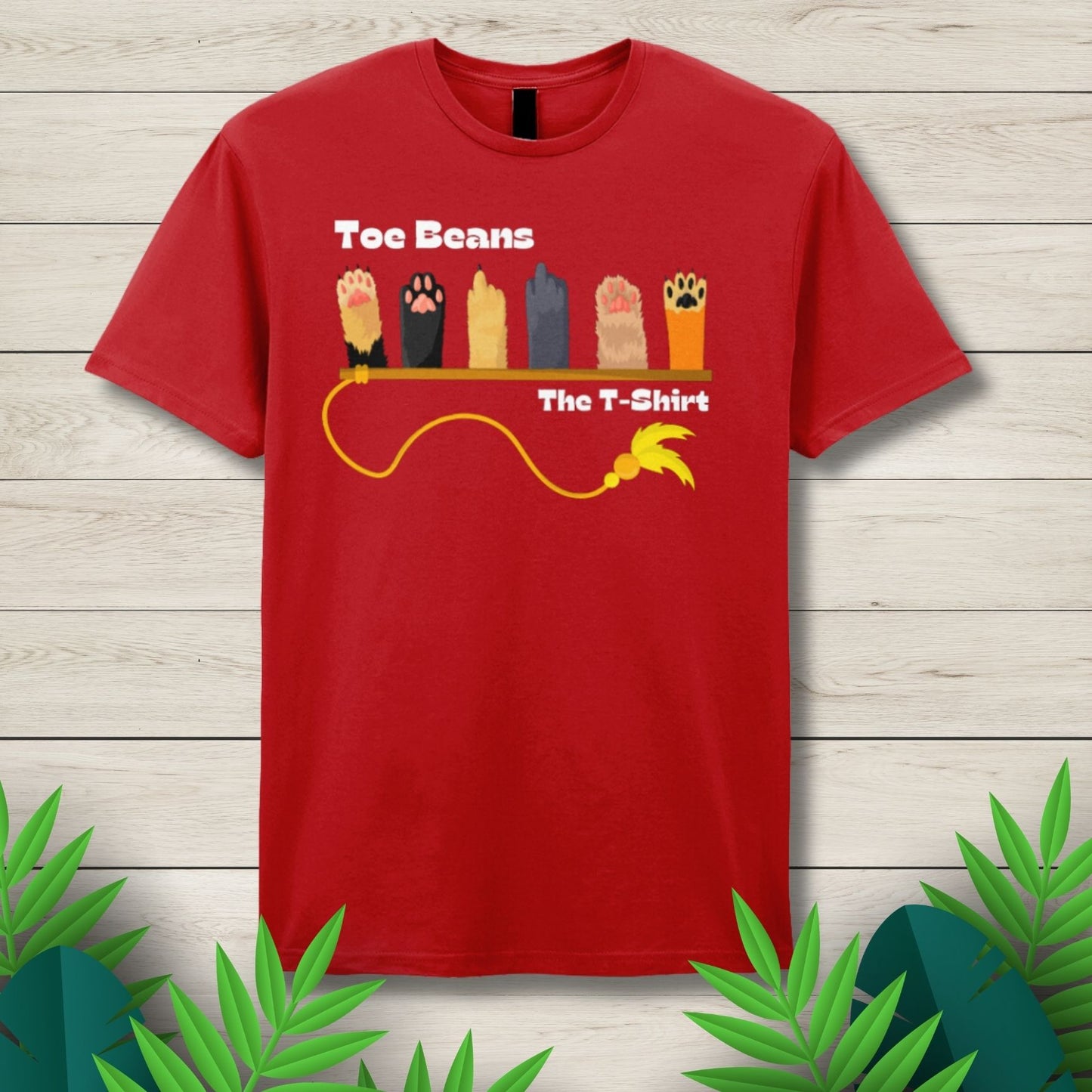 Toe Beans - The T Shirt Cat Lovers Funny Unisex T shirt
