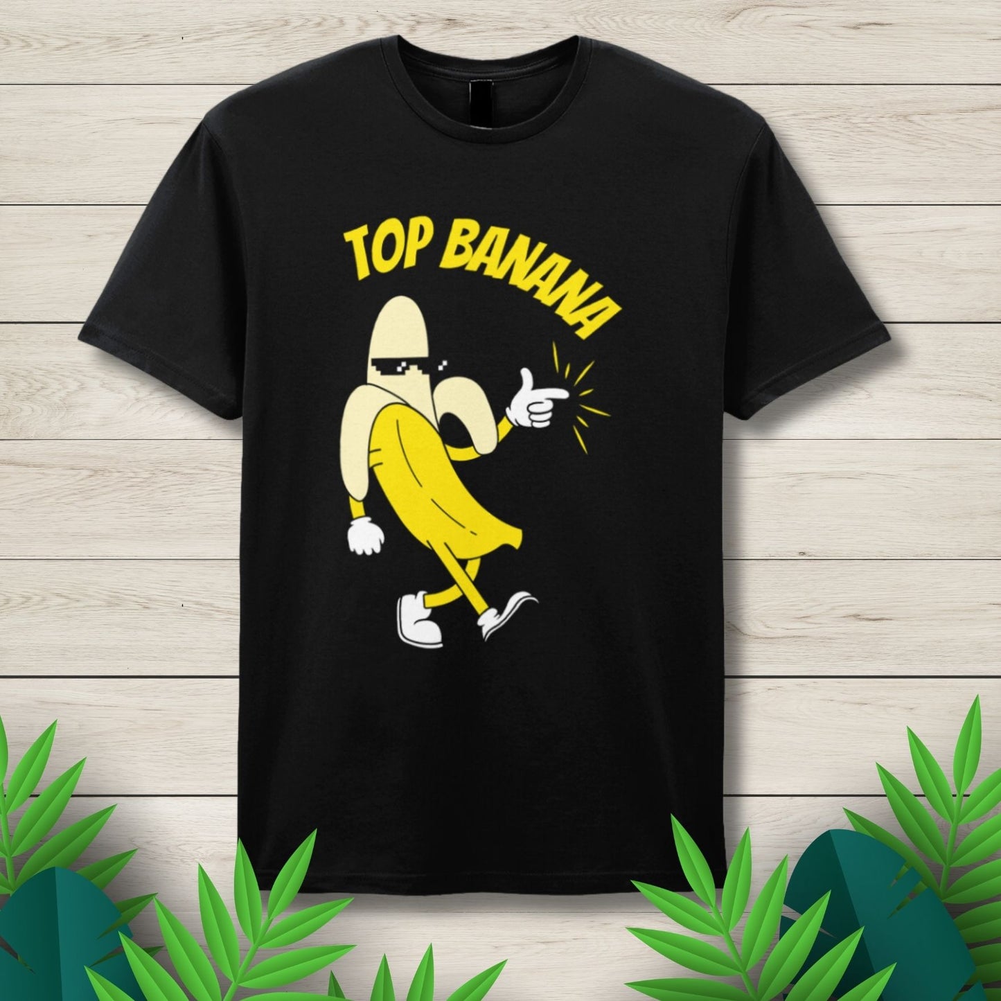 Top Banana Retro Inspired Unisex T Shirt