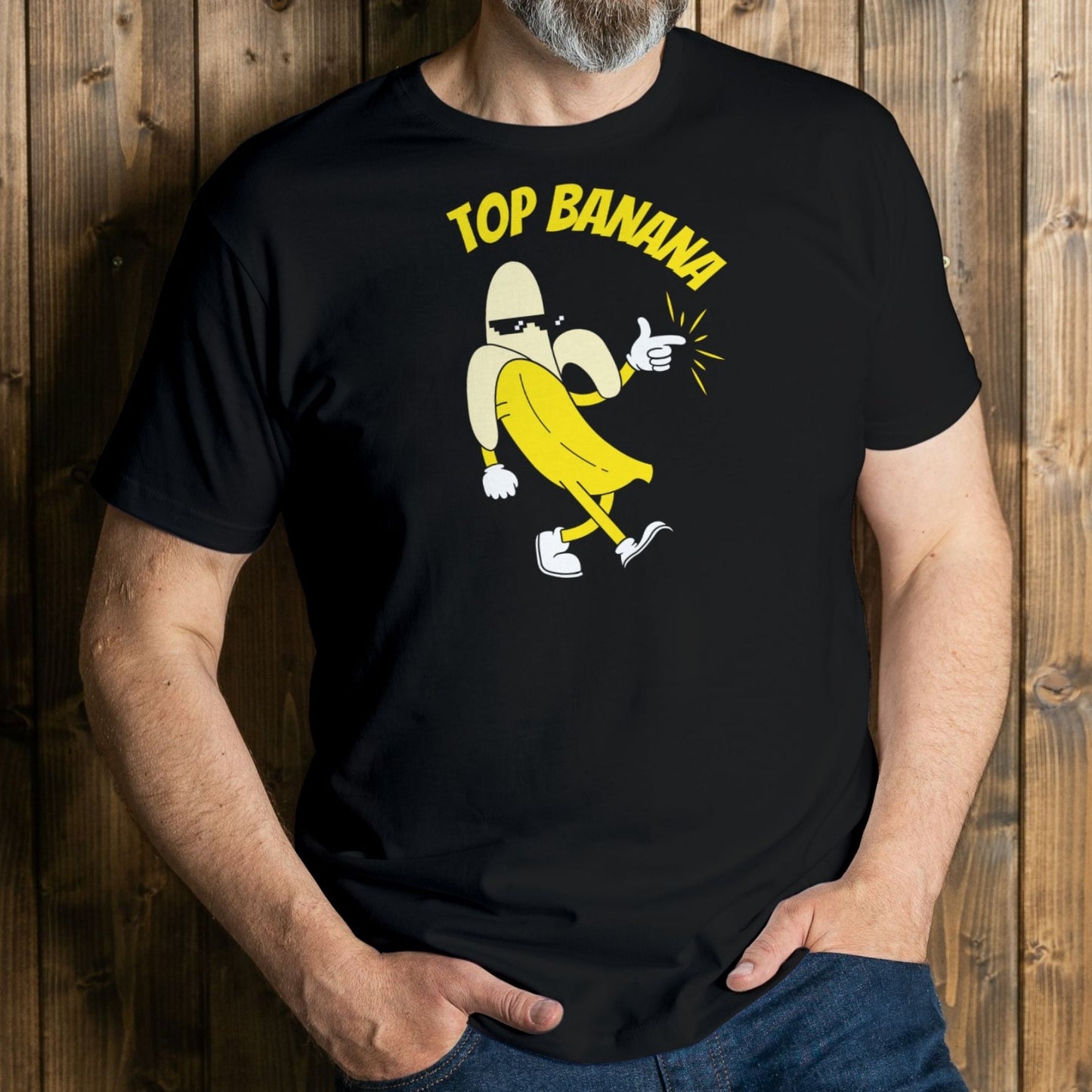 Top Banana Retro Inspired Unisex T Shirt