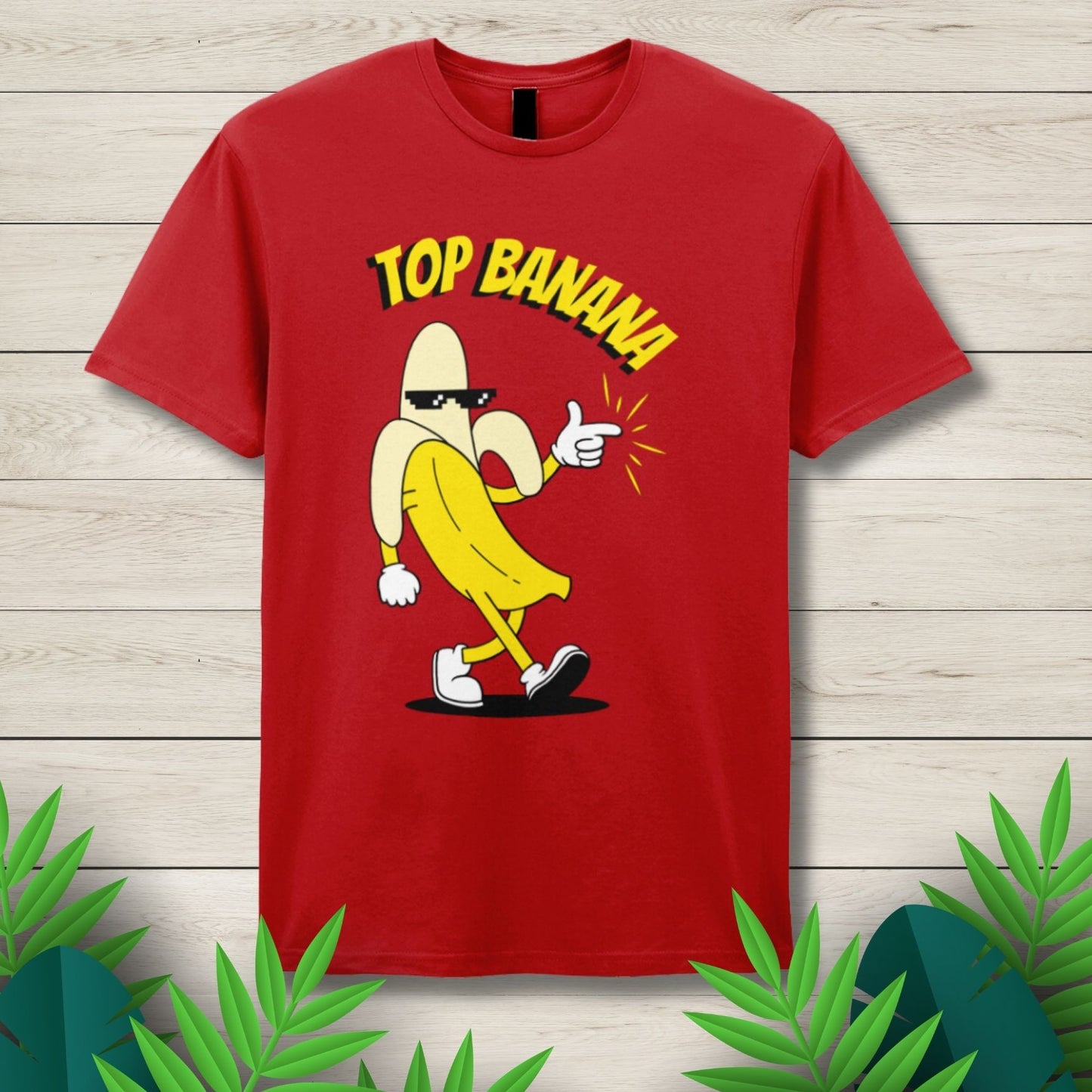 Top Banana Retro Inspired Unisex T Shirt