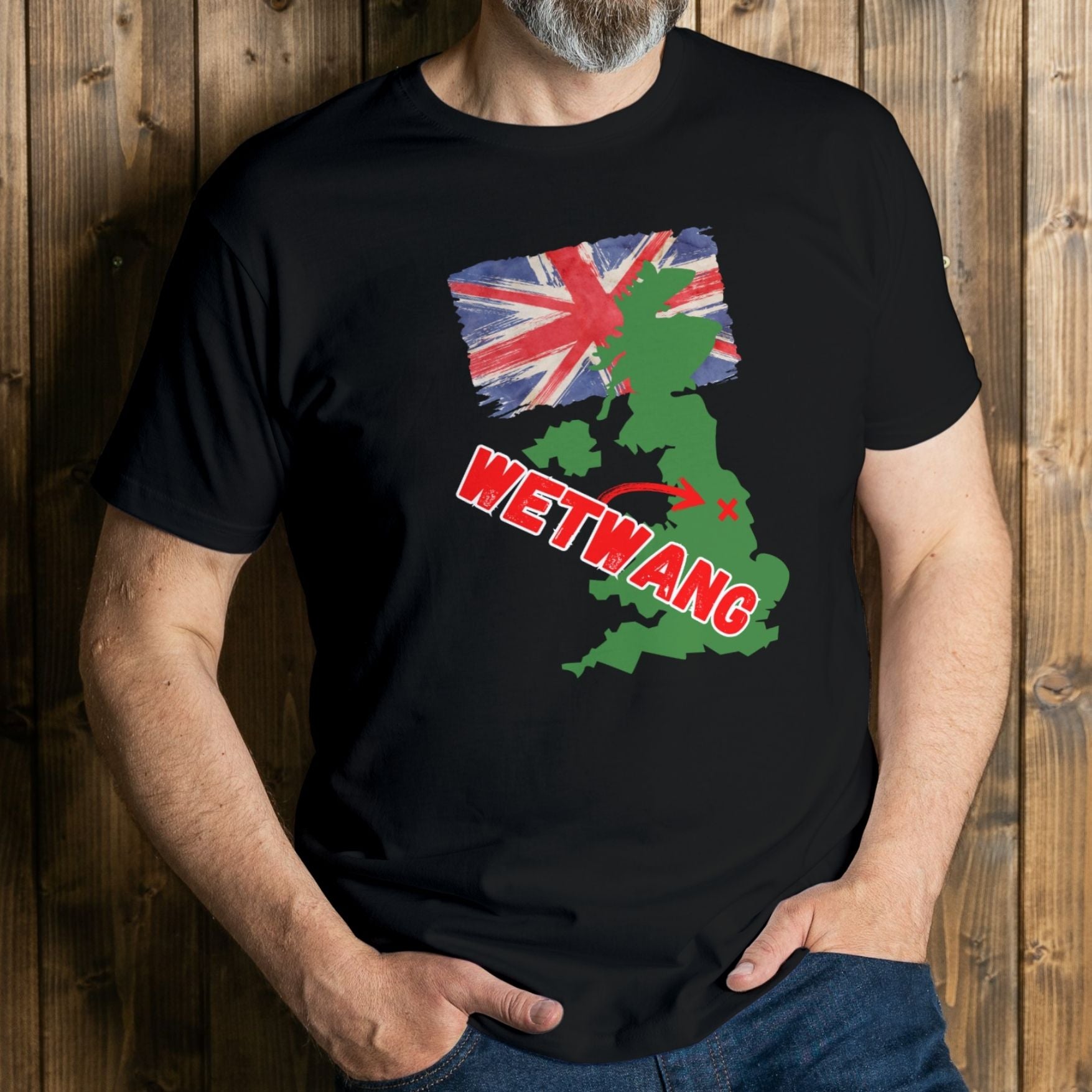 man wet wang tee