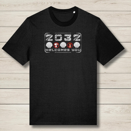 2032 welcomes you premium graphic tee