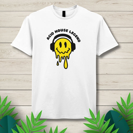 Acid House Legend Melting Head Unisex T Shirt