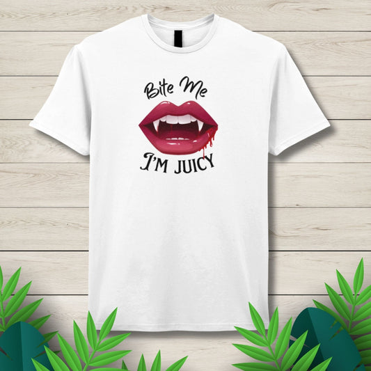 Biting Vampire Unsex T Shirt