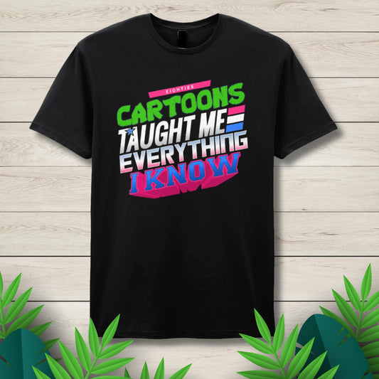 cartoons graphic tee